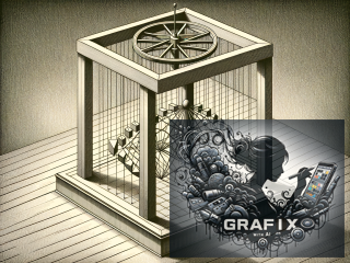 Ein Bild nach E.C. Escher - ein Perpetuum Mobile